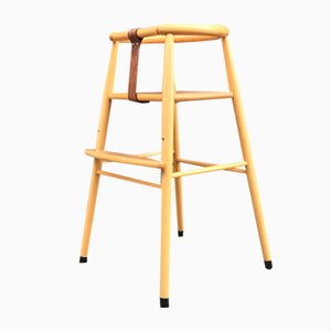 Vintage High Baby Chair in Beech by Nanna Ditzel