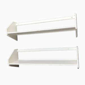 Wall Shelves by Hans J. Wegner for Ry Møbler, 1950s, Set of 2