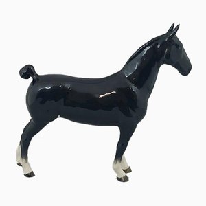 Model 1361 Beswick Black Hackney Horse