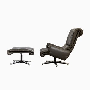 King Lounge Chairs by André Vandenbeuck for Strässle, Set of 2