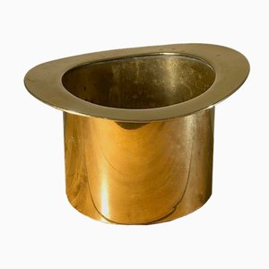 French Gilt Bronze Champagne Bucket, 1970s