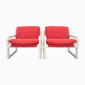 Set of Tub-Kit Armchairs by João Américo Pinto de Oliveira for Altamira & Plimat, 1984