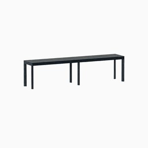 Galta 180 Black Bench by SCMP Design Office for Kann Design