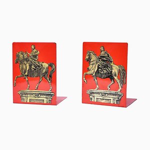 Vintage Bookends by Piero Fornasetti, 1950s, Set of 2
