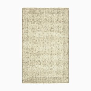 Alfombra turca vintage en beige