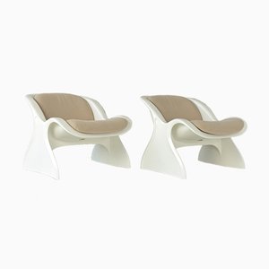 Spring Armchairs by Peter Ghyczy for Fehlbaum, Germany, 1971, Set of 2