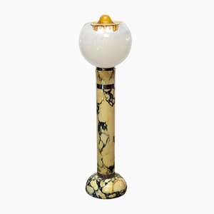 Marble Floor Lamp, Italy, 1970s