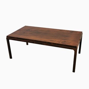 Scandinavian Coffee Table in Rosewood with Drawers