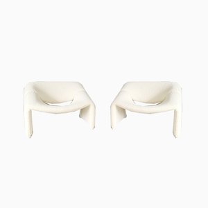 Groovy Chairs by Pierre Paulin for Artifort, 1970s, Set of 2