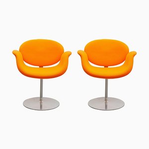 Orange Tulip Swivel Chair by Pierre Paulin for Artifort, 1980s