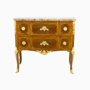 Louis XVI Commode with Hidden Writing Surface, France, Late 19th-Century