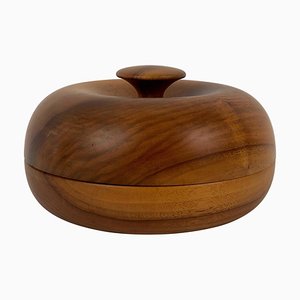 Mid-Century Walnut Bowl, 1960s