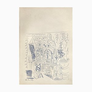 Carnet De Californie 26, Arches, Pablo Picasso, 1959