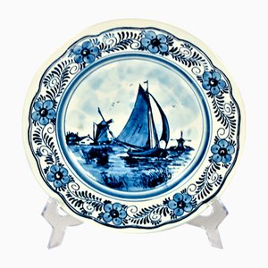 Piatto decorativo vintage di Royal Delft Holland