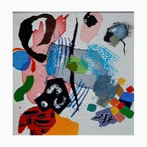 French Abstract Contemporary Art by Daniel Cayo, Untitled No.8, 2021