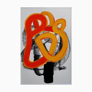 Arte abstracto francés contemporáneo de Daniel Cayo, sin título No.22, 2020