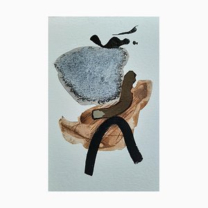 Arte abstracto contemporáneo francés de Daniel Cayo, Sin título No.16, 2021