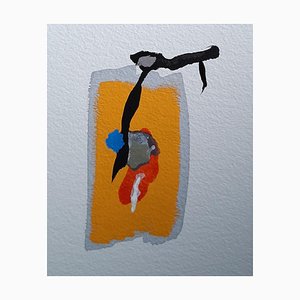 Arte abstracto francés contemporáneo de Daniel Cayo, sin título No 30, 2020