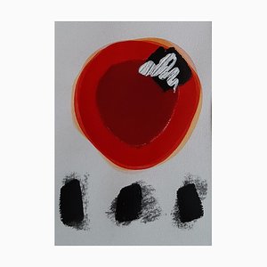 Arte abstracto contemporáneo francés de Daniel Cayo, Sin título No.24, 2020