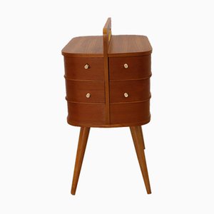 Mueble de costura de madera, años 60