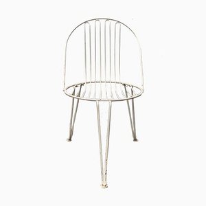 Set of Mid-Century German Metal Garden Chairs from Mauser Werke Waldeck