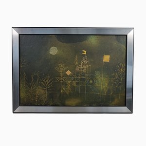 Mid-Century Print, Landscape, Paul Klee