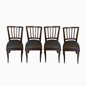 Art Deco Chairs, Set of 4