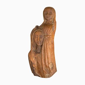 Sculpture en Bois, France, 1970s