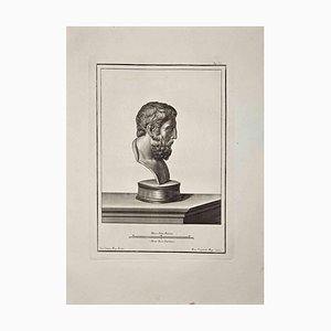 Francesco Cepparoli, Profilo di busto romano antico, fine XVIII secolo