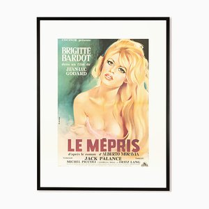 Affiche Le Mepris Brigitte Bardot