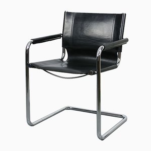 Vintage Leather Bauhaus Cantilever Chair