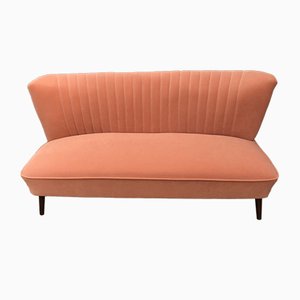 Mid-Century Orange Sofa, 1950