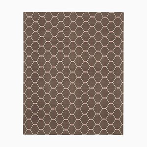 Brown Dhurrie Rug