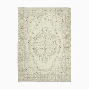 Alfombra turca vintage en beige