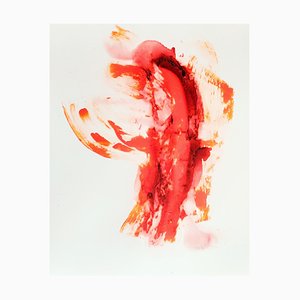 Mégui Sanchez, Orange TDR, French Contemporary Artwork, 2020