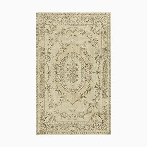 Alfombra turca vintage en beige