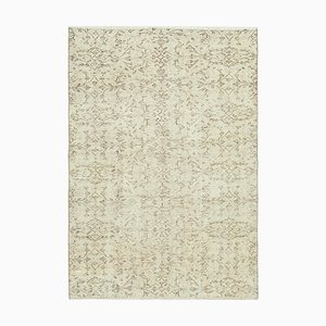 Alfombra turca vintage en beige