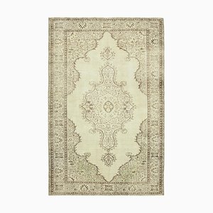 Alfombra turca vintage en beige