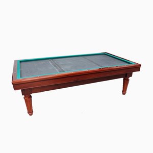 French Louis XVI Style Billiards Table in Mahogany