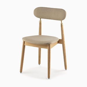 Silla 7.1 en beige de Nikita Bukoros para Emko