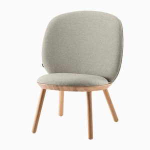 Naïve Niedriger Stuhl in Beige Delius Gavi von etc.etc. für Emko