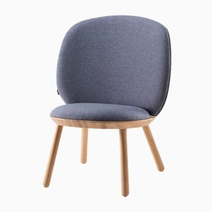 Naïve Low Chair in Blau Delius Gavi von etc.etc für Emko