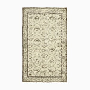 Beige Vintage Turkish Area Rug