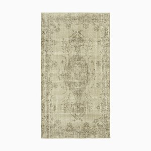 Alfombra turca vintage en beige