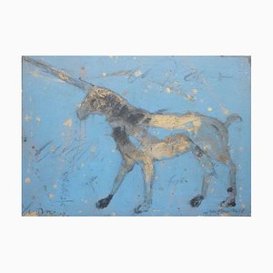 Petite Licorne Bleue par Alexis Gorodine