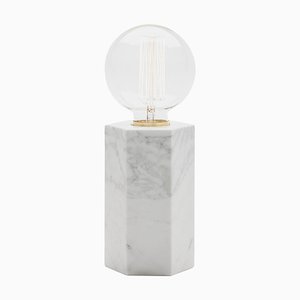 Weiße Hex Lampe von Joseph Vila Capdevila