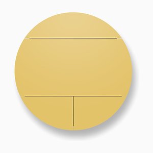 Meuble de Rangement Pill Multifonctionnel Noir et Jaune par Dalius Razauskas pour Emko