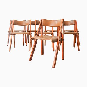 Noruega Chairs by Gastão Machado for Móveis Olaio, 1978, Set of 8
