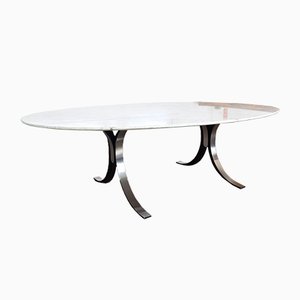Großer T102 Tisch aus Marmor von Osvaldo Borsani & Eugenio Gerli für Tecno Italia, 1964