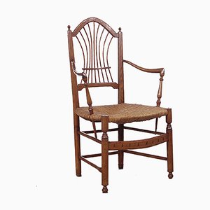 Provençal Chair in Oak, Italy, Late 1800s